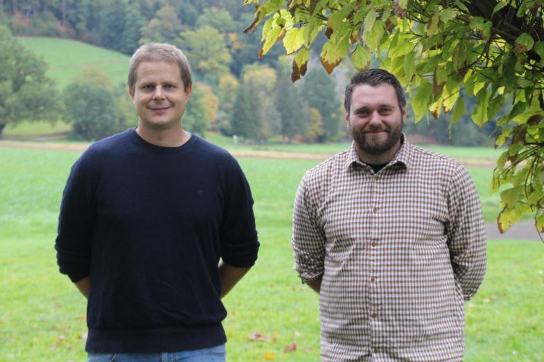 Verbindungslehrer Herr Dees und Herr Klein